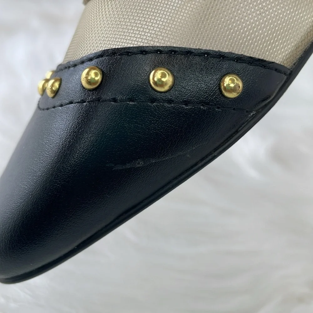 Neiman‎ Marcus “Gertrud” Studded Flats